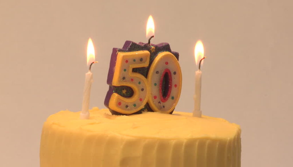 Bday Candles 50